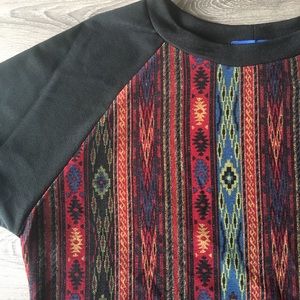 Aztec Pullover Top
